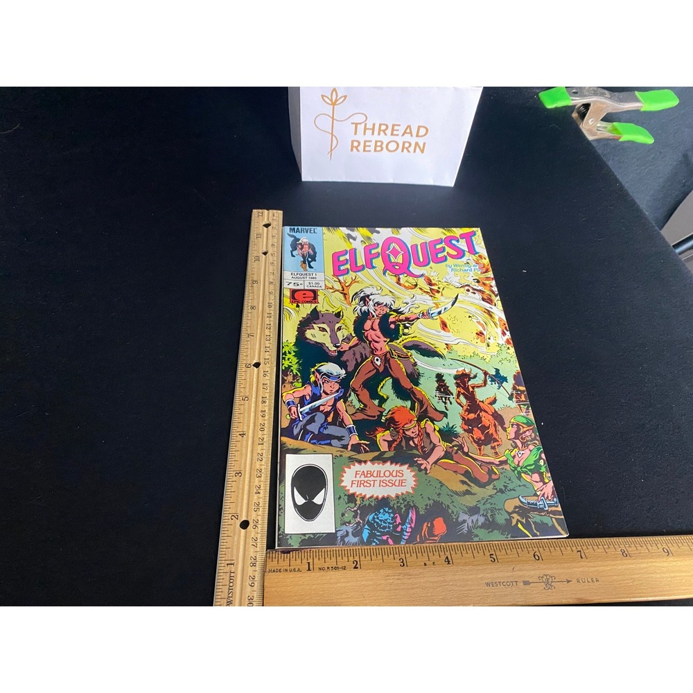 Elfquest #1 Marvel Comics 1985 First Issue Fabulous Graphic Novel Comic‎ Book